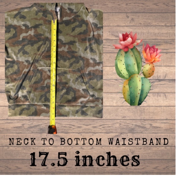 American Eagle Outfitters Velour Camouflage Cropped Hoodie Size XSmall - Picture 4 of 5